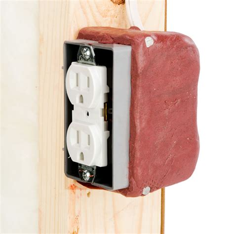 stc wall outlet junction box|QuietPutty® .